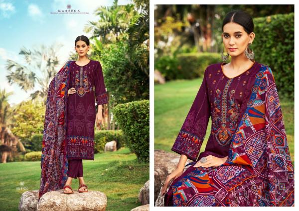 Romani Mareena 6th Edition Exclusive Designer Dress Material